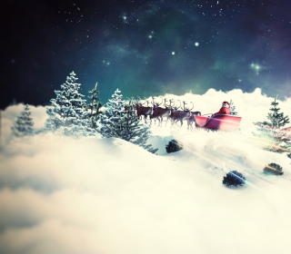 Happy Christmas 2012 - Obrázkek zdarma pro iPad Air