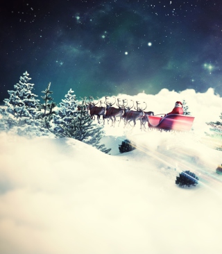 Happy Christmas 2012 - Obrázkek zdarma pro 128x160
