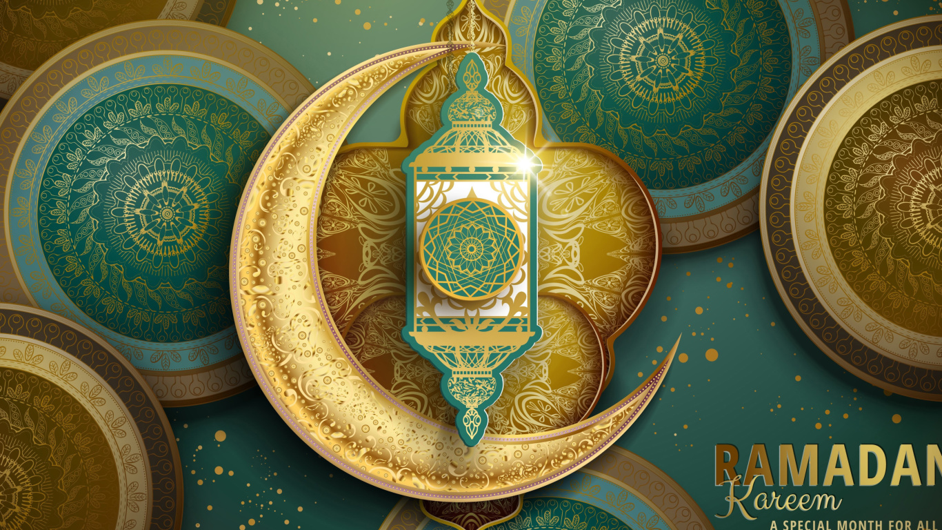 Screenshot №1 pro téma Ramadan Kareem 1366x768