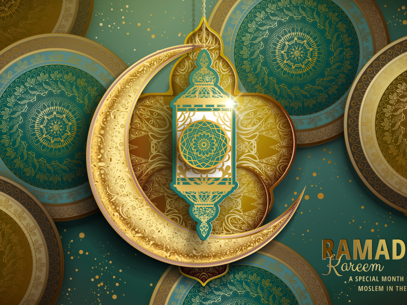 Fondo de pantalla Ramadan Kareem 1400x1050