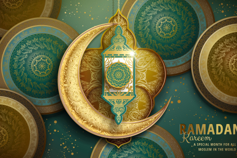 Das Ramadan Kareem Wallpaper 480x320