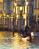 Screenshot №1 pro téma Venice Painting 128x160