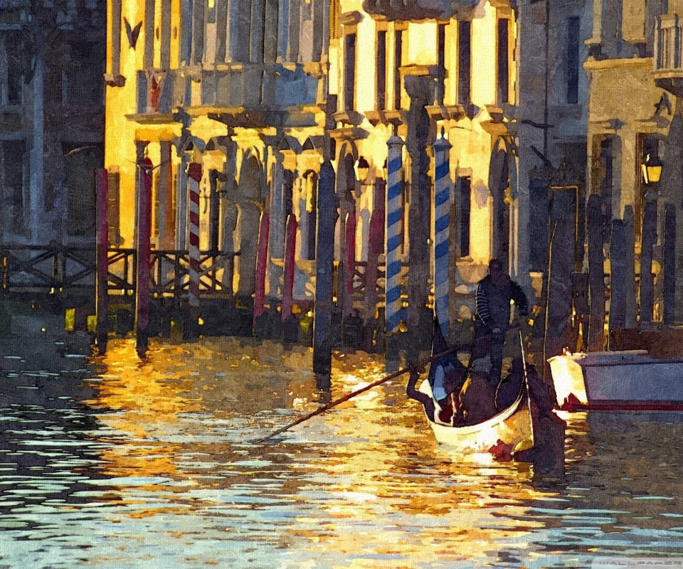 Screenshot №1 pro téma Venice Painting 960x800