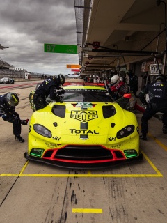 Aston Martin Racing wallpaper 240x320