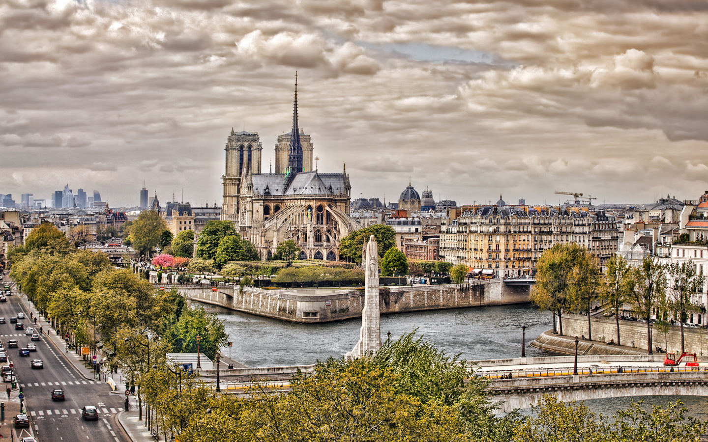 Screenshot №1 pro téma Notre dame de Paris 1440x900