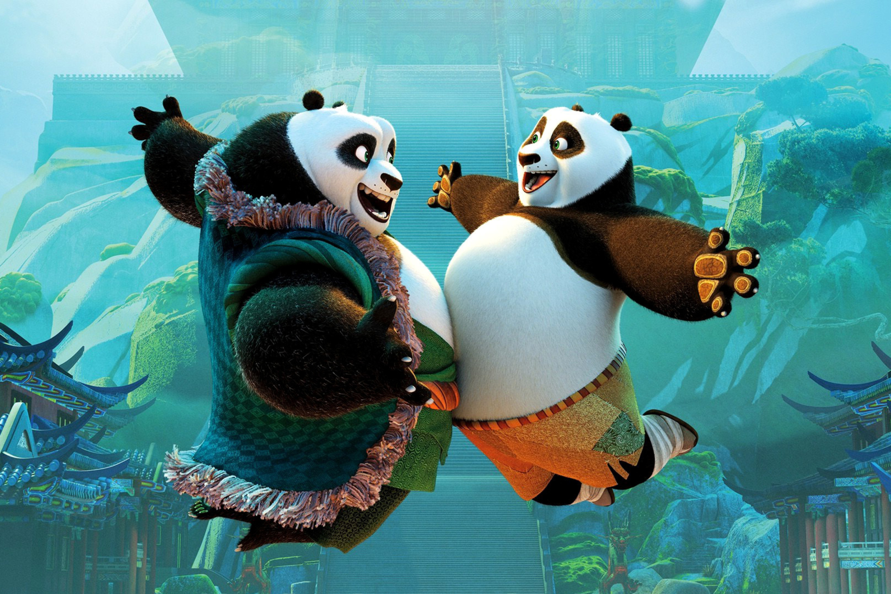Screenshot №1 pro téma Kung Fu Panda 3 DreamWorks 2880x1920