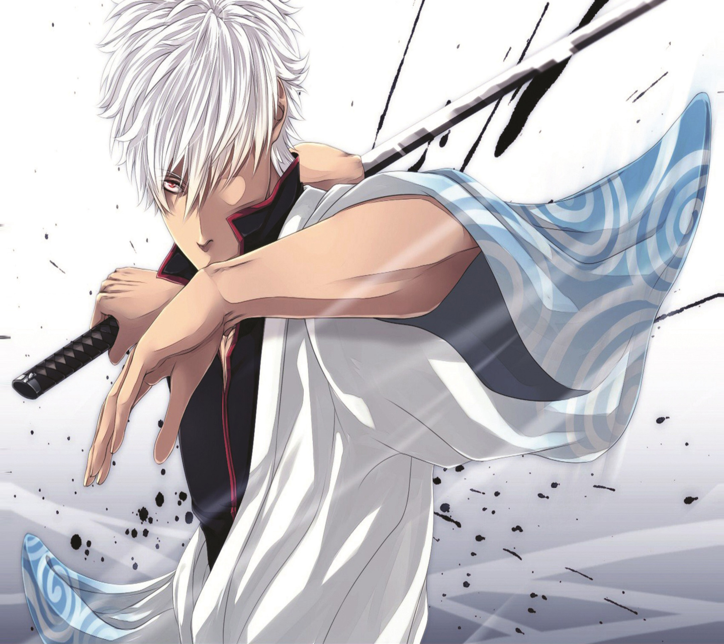 Screenshot №1 pro téma Sakata Gintoki - Yorozuya Gin-Chan 1440x1280