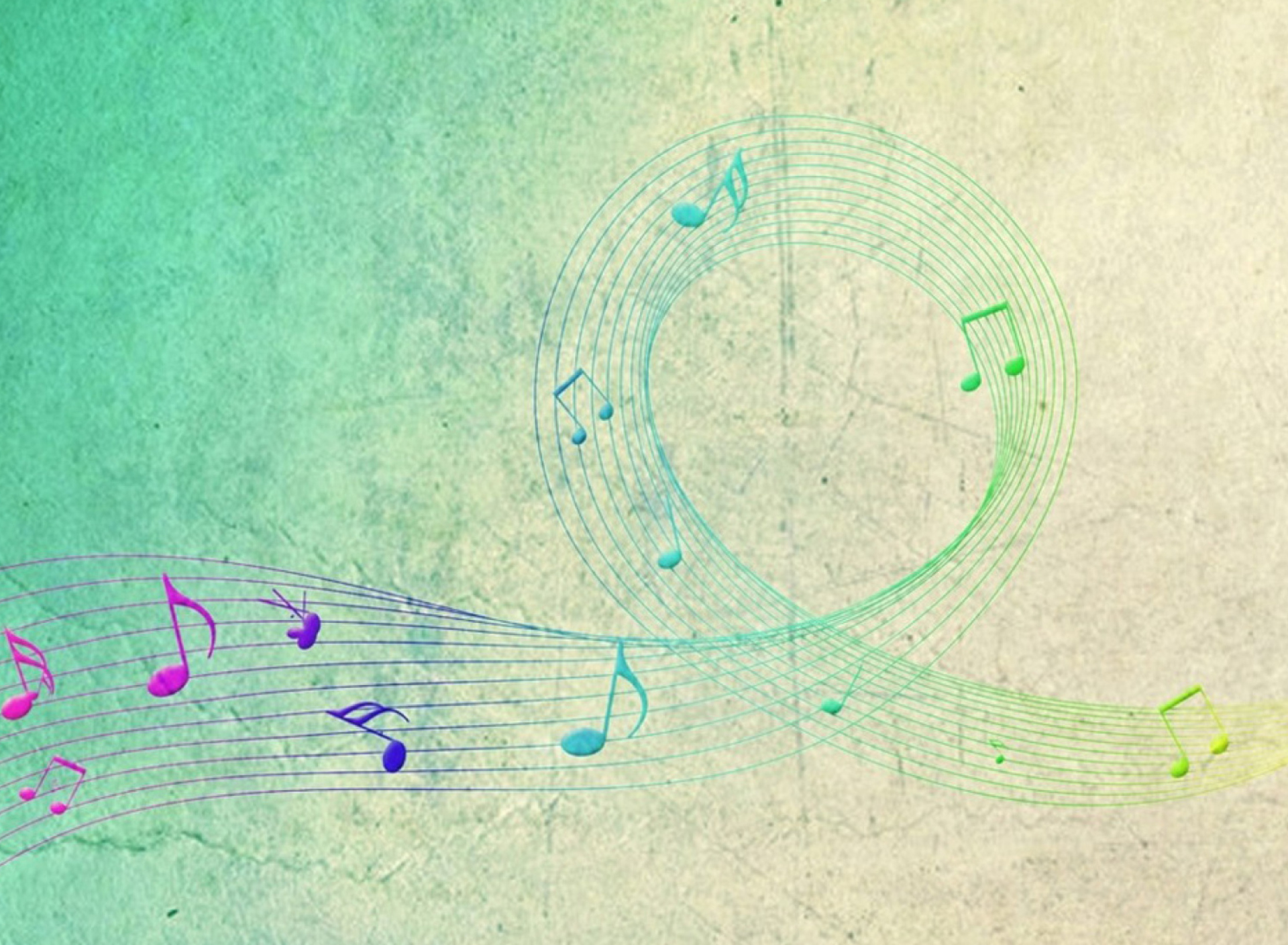 Fondo de pantalla Music Notes 1920x1408