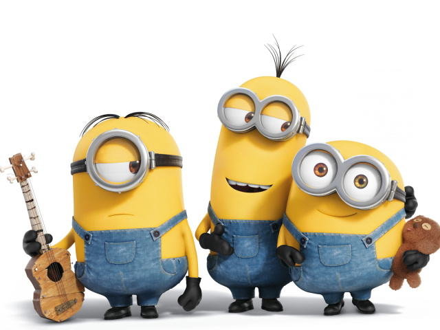 Minions Dancing wallpaper 640x480