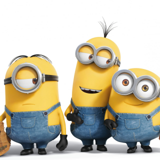 Kostenloses Minions Dancing Wallpaper für 2048x2048