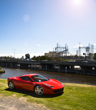 Ferrari 458 Italia - Obrázkek zdarma pro Nokia C2-02