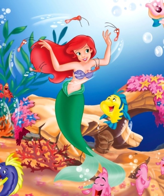 Little Mermaid - Obrázkek zdarma pro 128x160