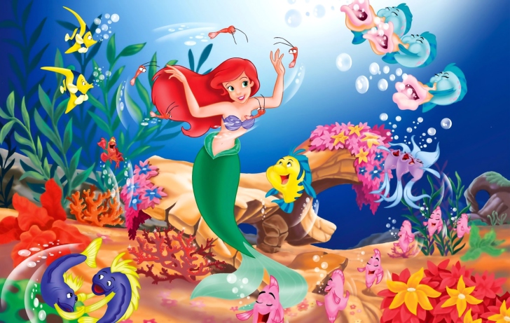 Das Little Mermaid Wallpaper