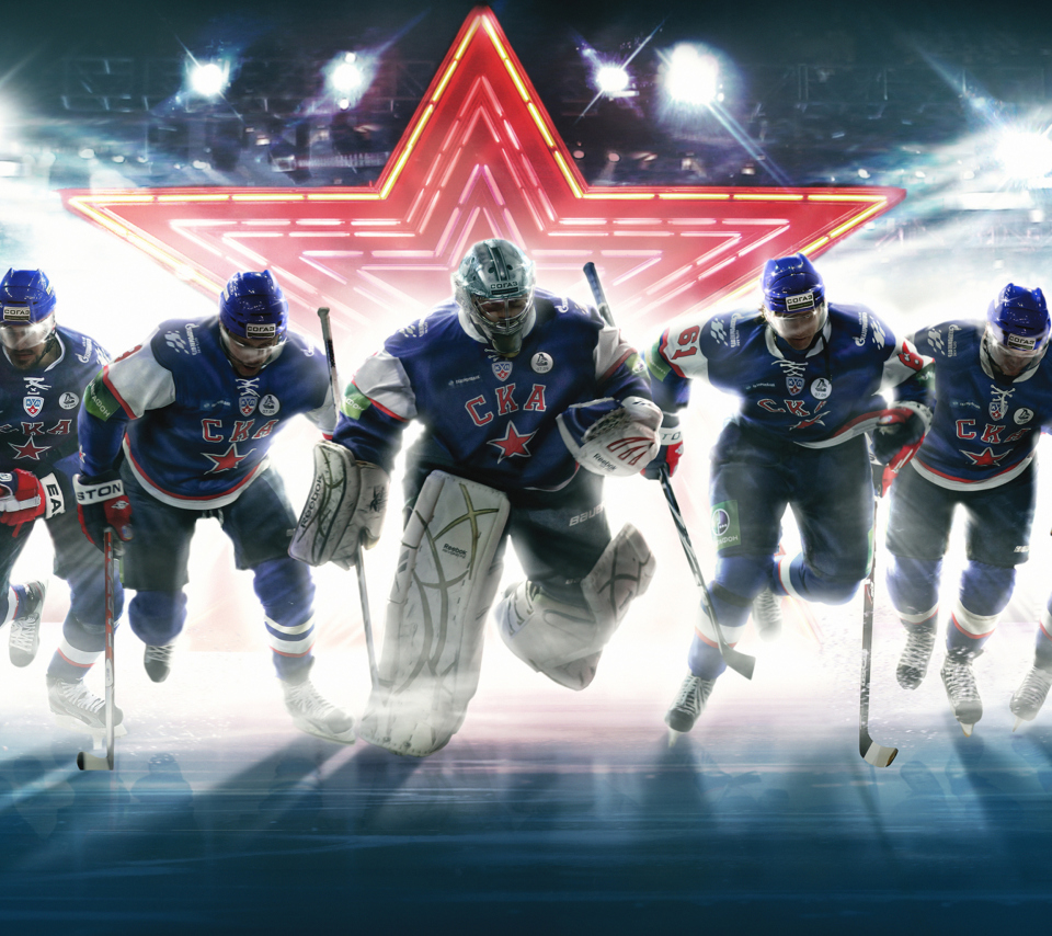 Das SKA Hockey Team Wallpaper 960x854