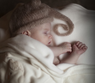 Cute Baby Sleeping - Obrázkek zdarma pro 208x208