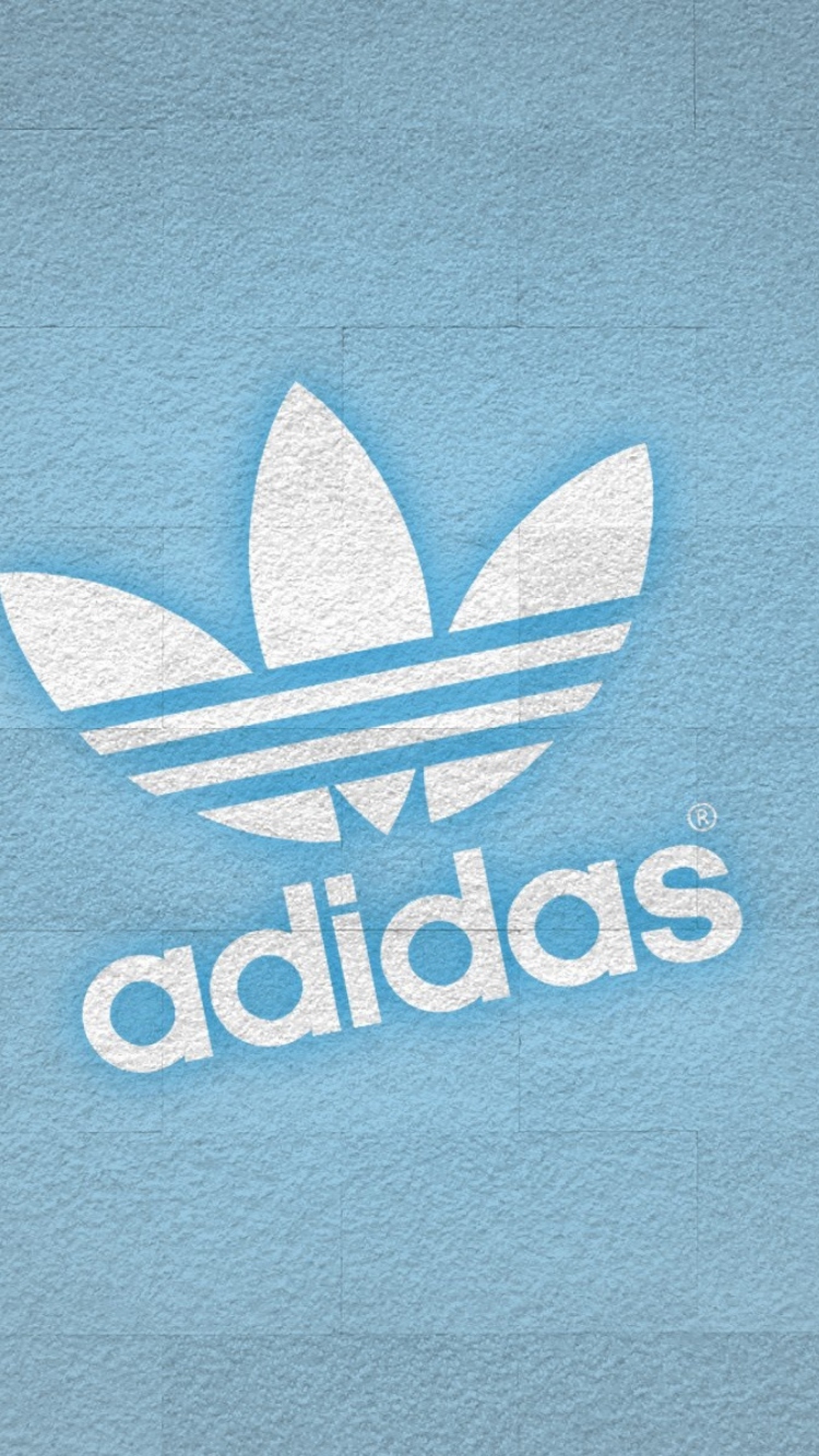 Обои Adidas Logo 750x1334