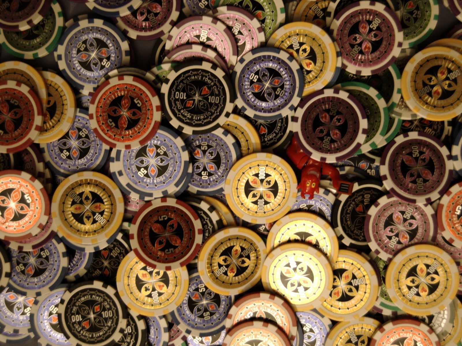 Das Casino Token Wallpaper 1600x1200