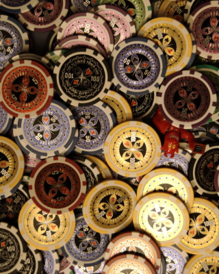 Casino Token Background for 640x1136