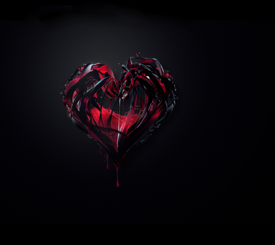 Fondo de pantalla Bleeding Heart 960x854