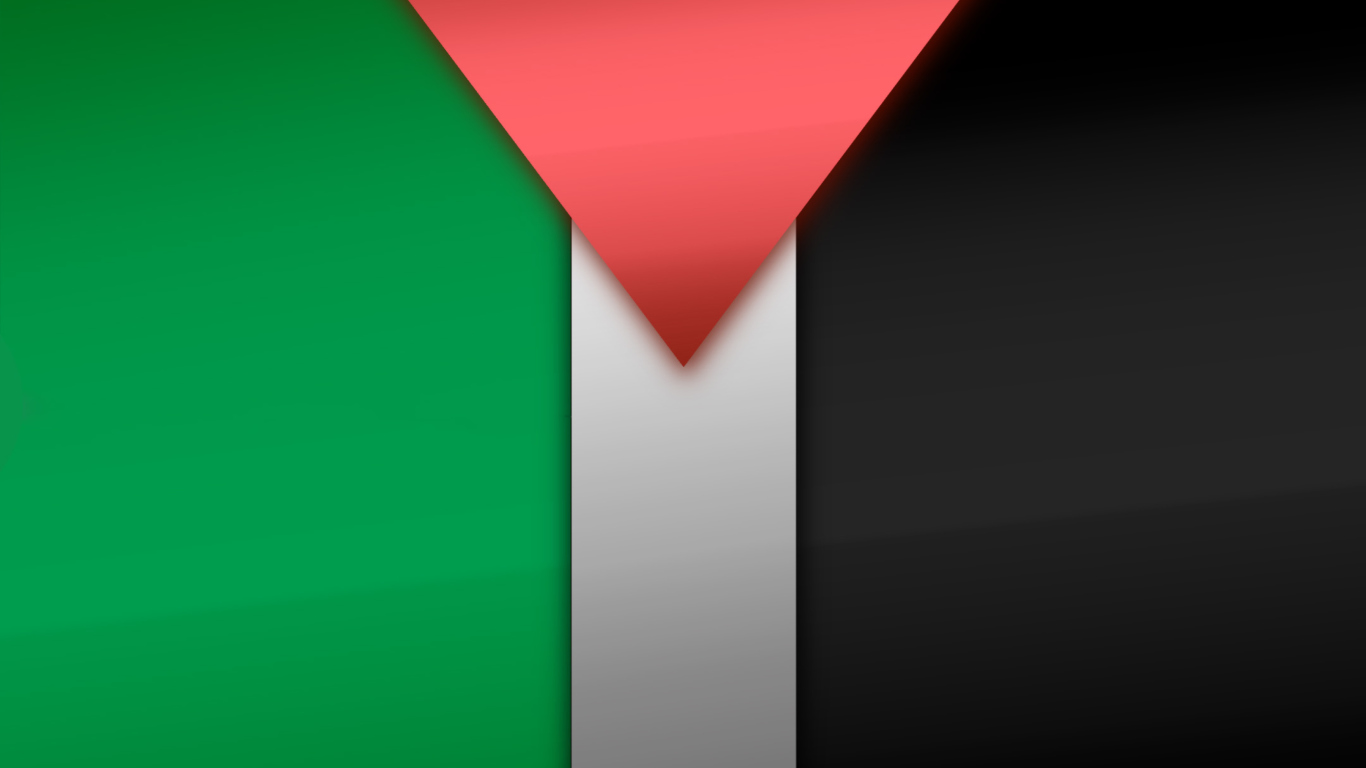 Screenshot №1 pro téma Palestinian flag 1366x768