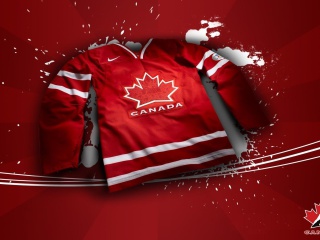 Sfondi NHL - Team from Canada 320x240