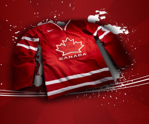Das NHL - Team from Canada Wallpaper 480x400