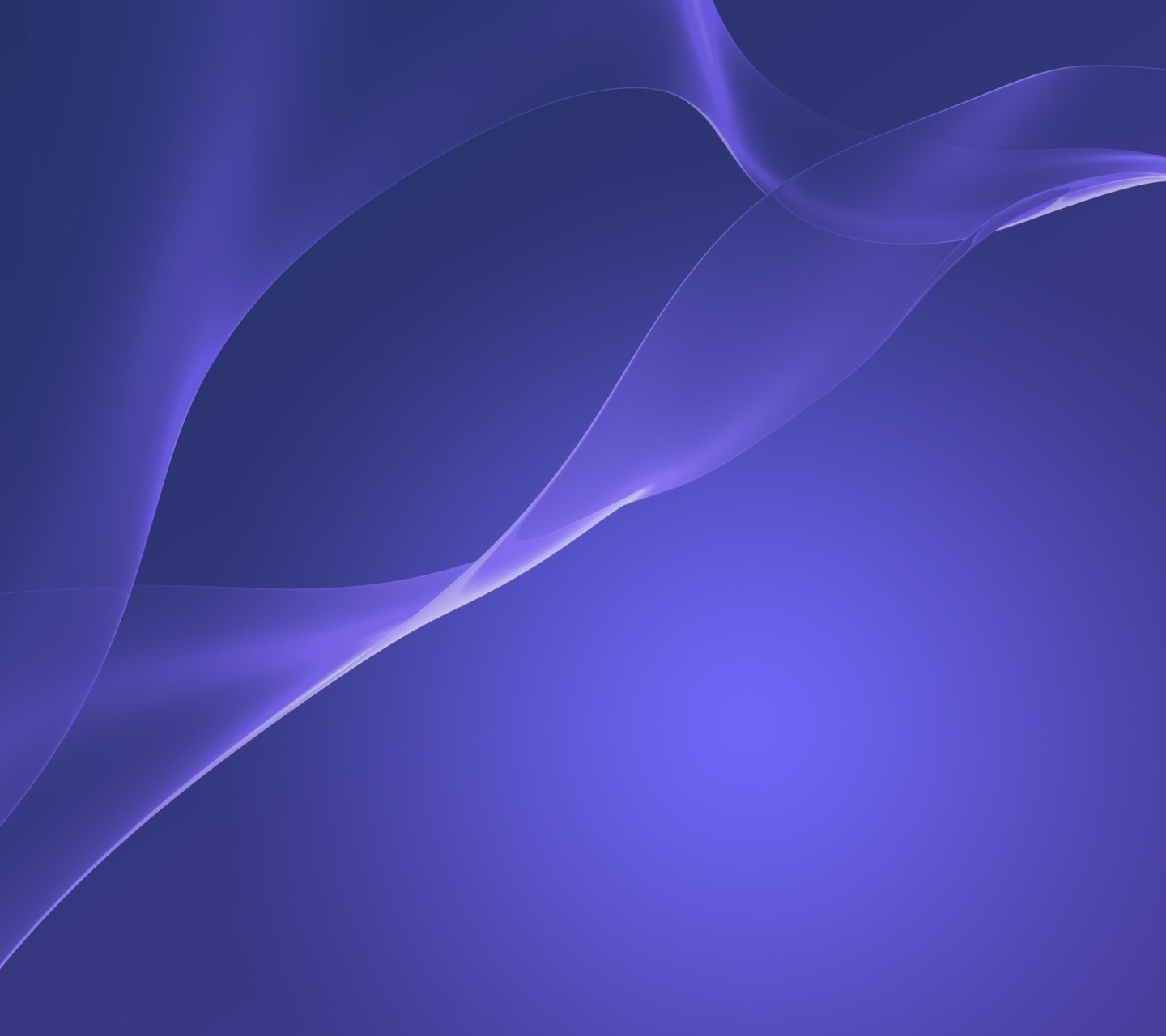 Fondo de pantalla Dark Blue Xperia Z2 1440x1280