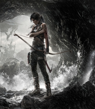 Tomb Raider - Obrázkek zdarma pro iPhone 4S
