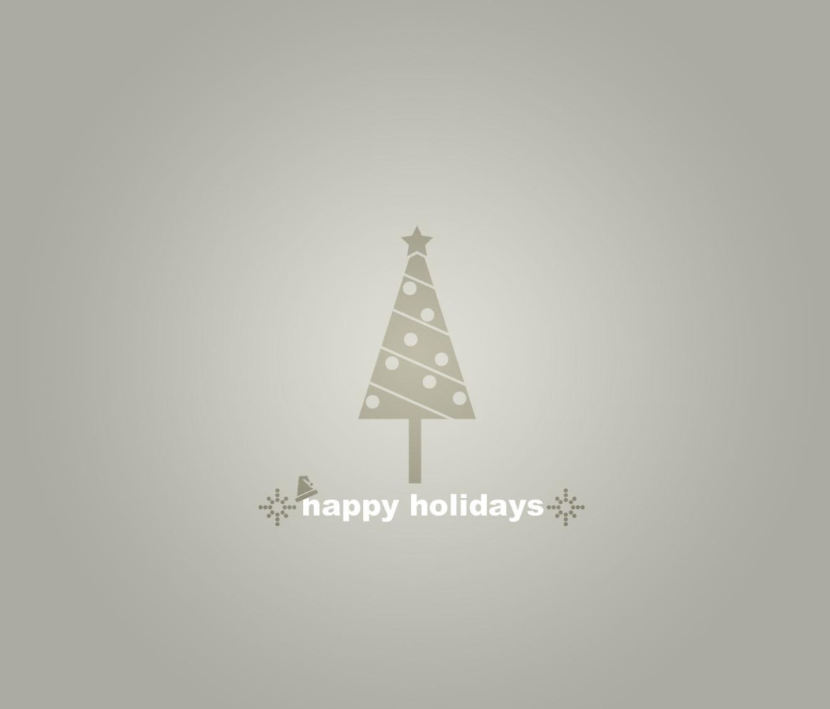 Screenshot №1 pro téma Grey Christmas Tree 1200x1024