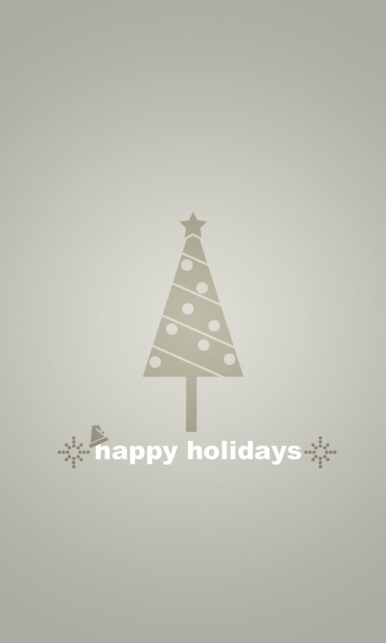 Screenshot №1 pro téma Grey Christmas Tree 768x1280