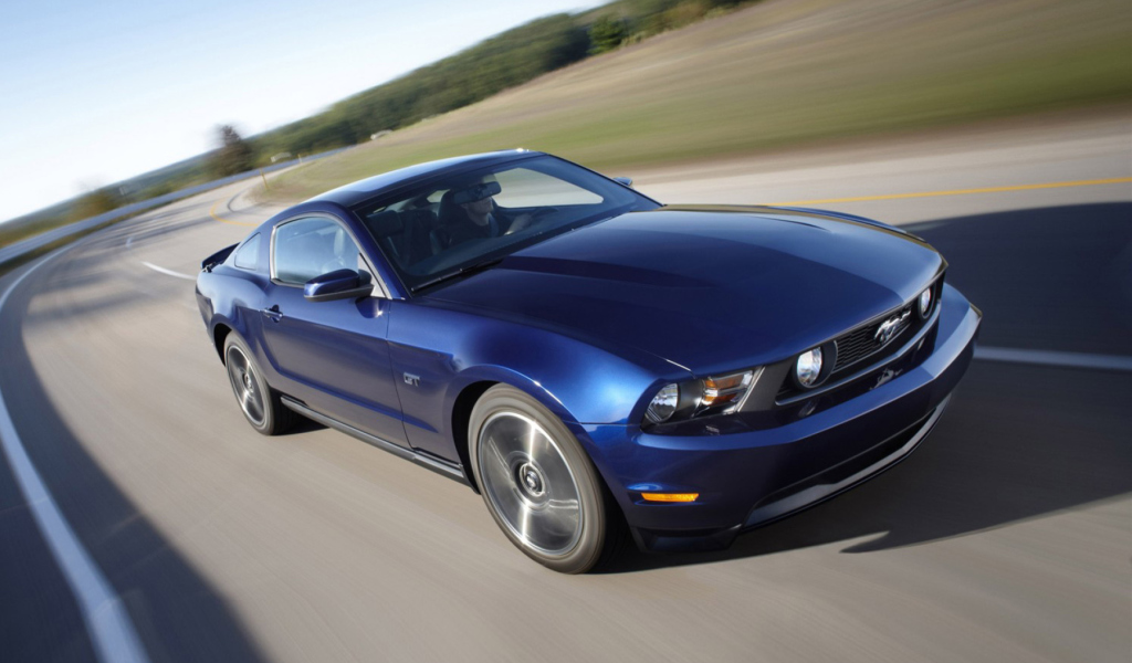 Screenshot №1 pro téma Blue Mustang V8 1024x600