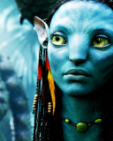 Screenshot №1 pro téma Avatar Neytiri 128x160