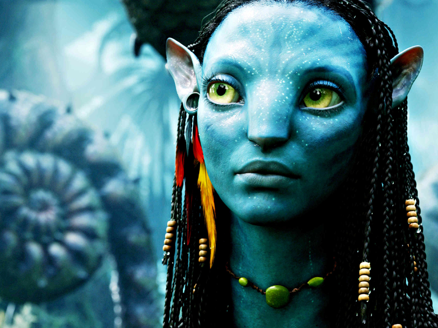 Fondo de pantalla Avatar Neytiri 1400x1050