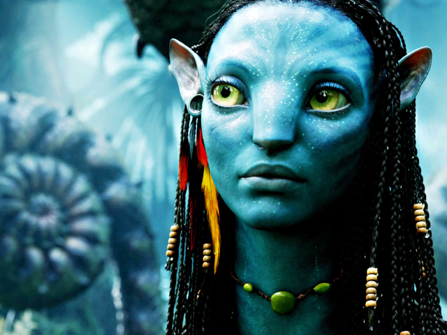 Fondo de pantalla Avatar Neytiri 640x480