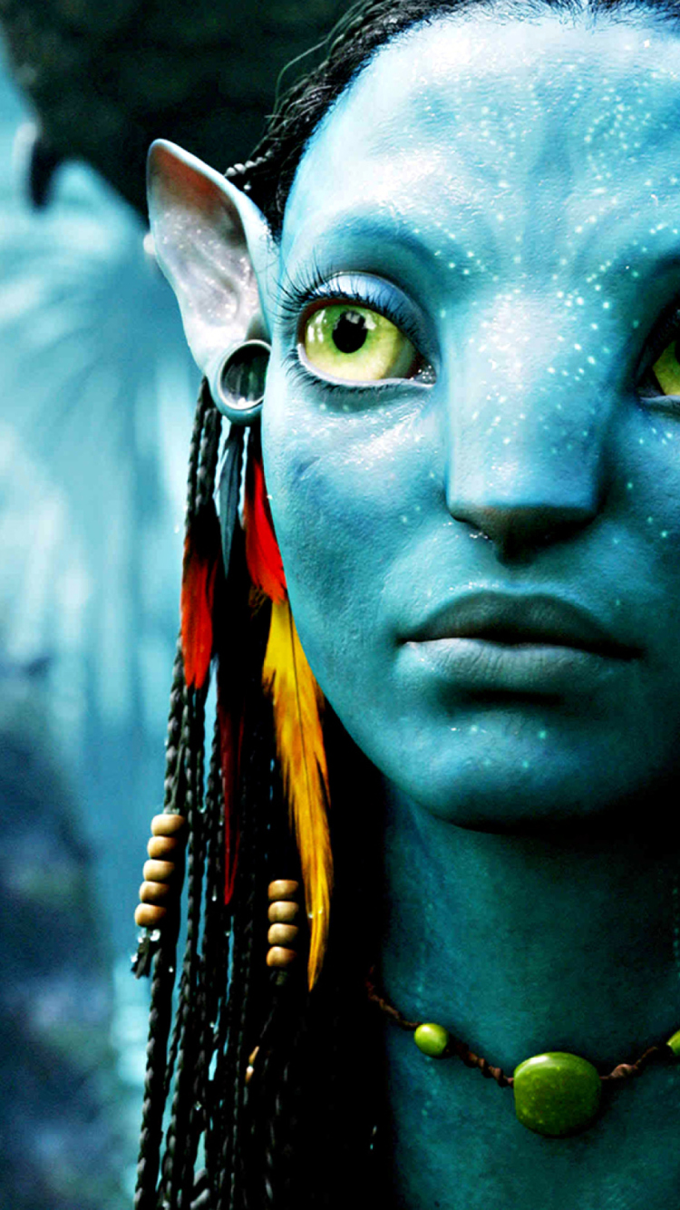 Обои Avatar Neytiri 750x1334