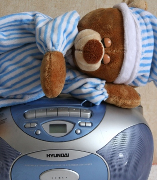 Sleepy Teddy - Obrázkek zdarma pro Nokia C1-01