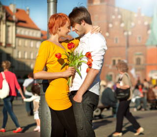Kostenloses Romantic Date In The City Wallpaper für iPad mini