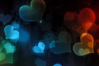 Hearts Behind Glass - Obrázkek zdarma pro HTC Desire 310