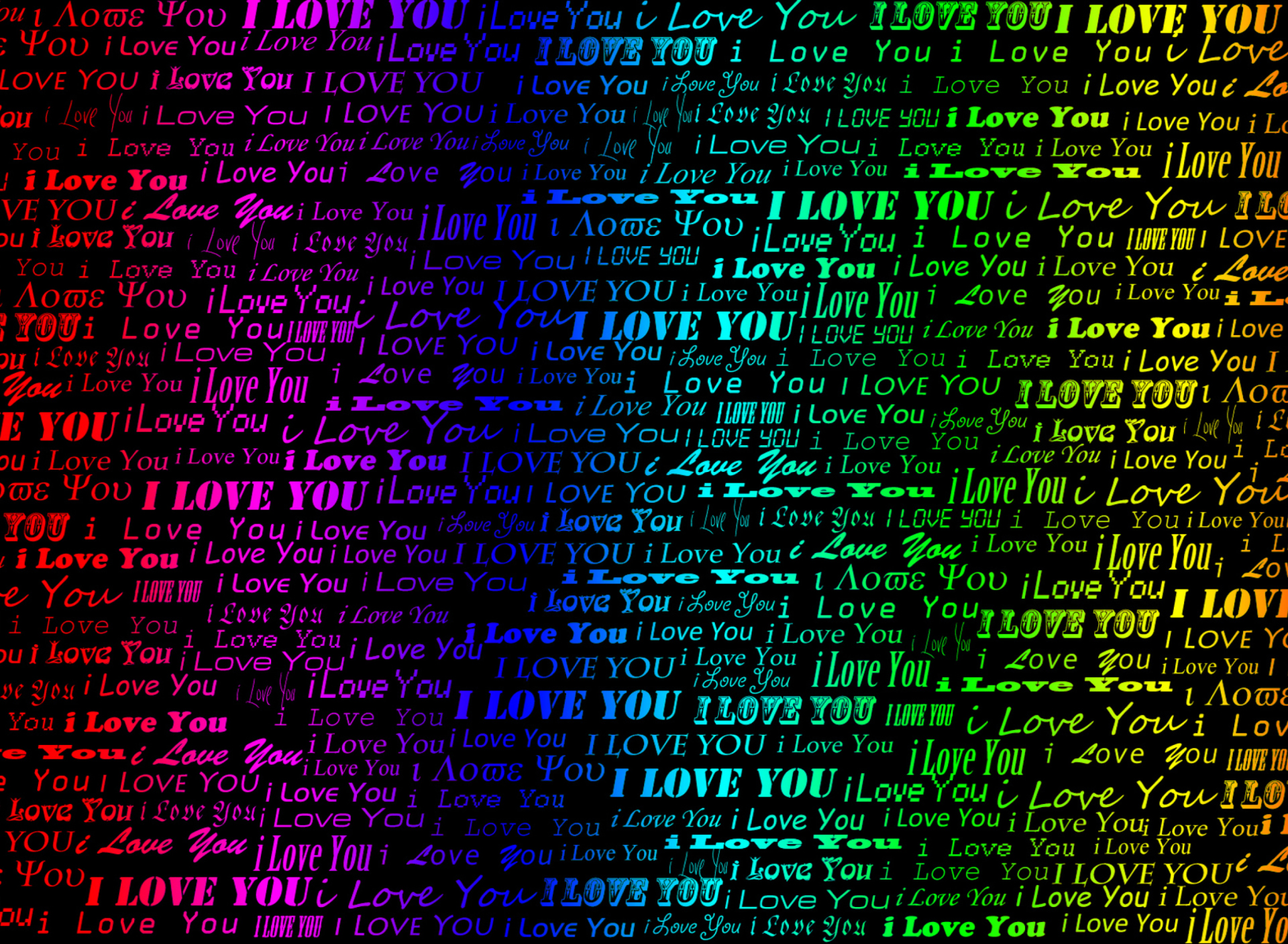 Screenshot №1 pro téma I Love You 1920x1408