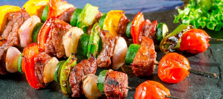 Screenshot №1 pro téma Shish kebab barbecue 720x320