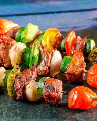 Обои Shish kebab barbecue для телефона и на рабочий стол Nokia Asha 503