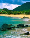 Das Caribbean Islands Wallpaper 128x160