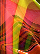 Screenshot №1 pro téma Colorful Rays 132x176