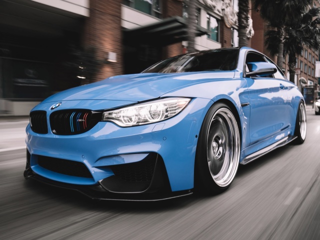 Screenshot №1 pro téma BMW M3 Blue 640x480