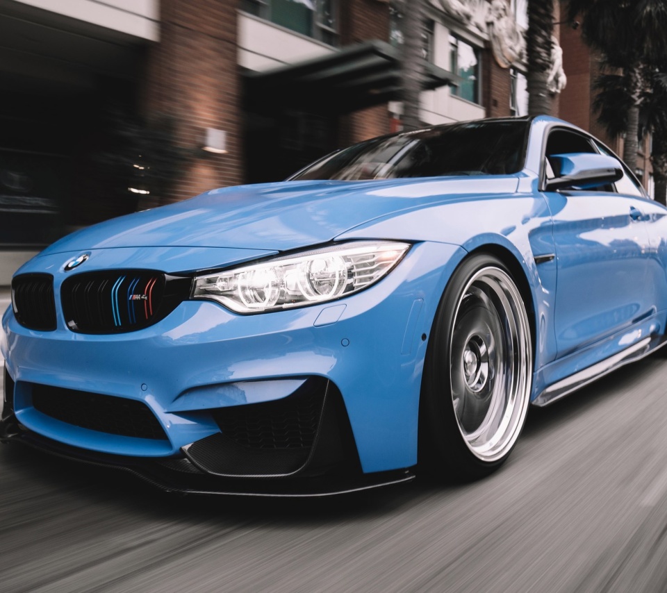 Screenshot №1 pro téma BMW M3 Blue 960x854