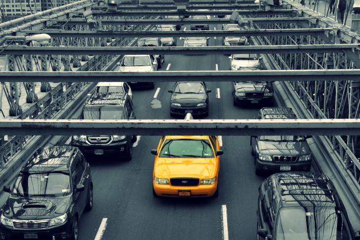 New York City Yellow Cab wallpaper