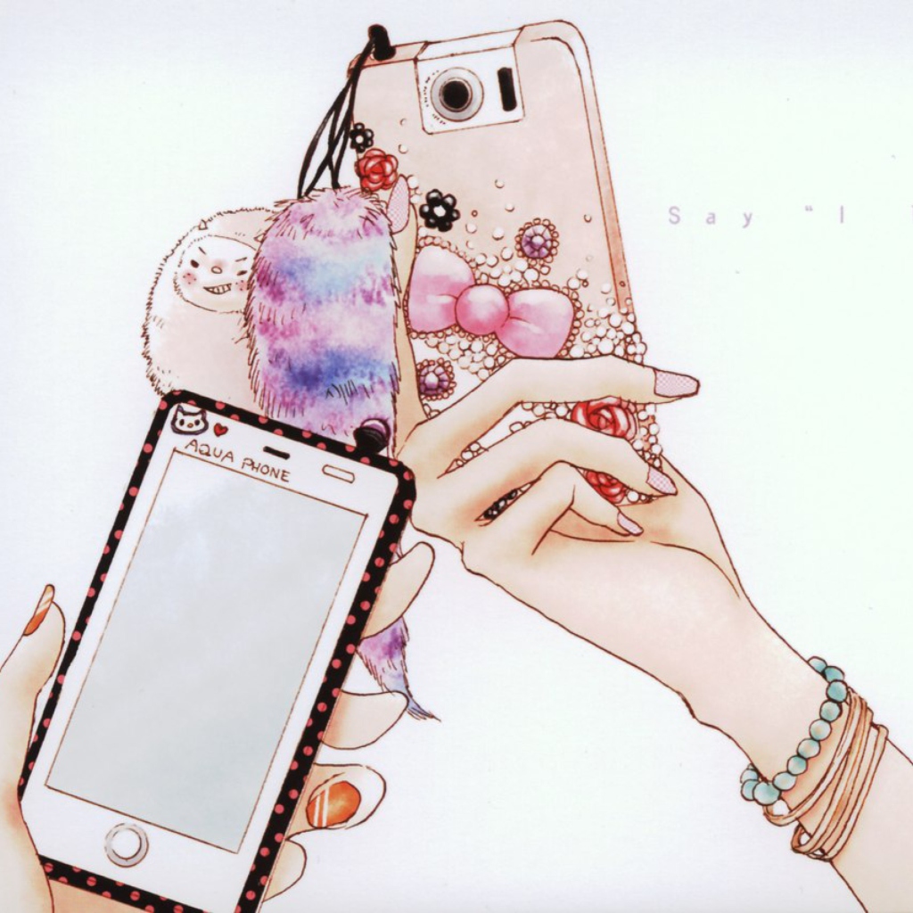 Обои Hand Drawn iPhone 1024x1024