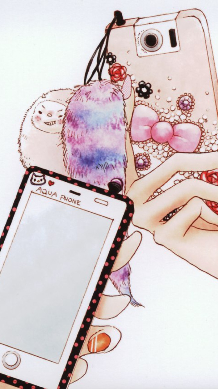 Обои Hand Drawn iPhone 750x1334