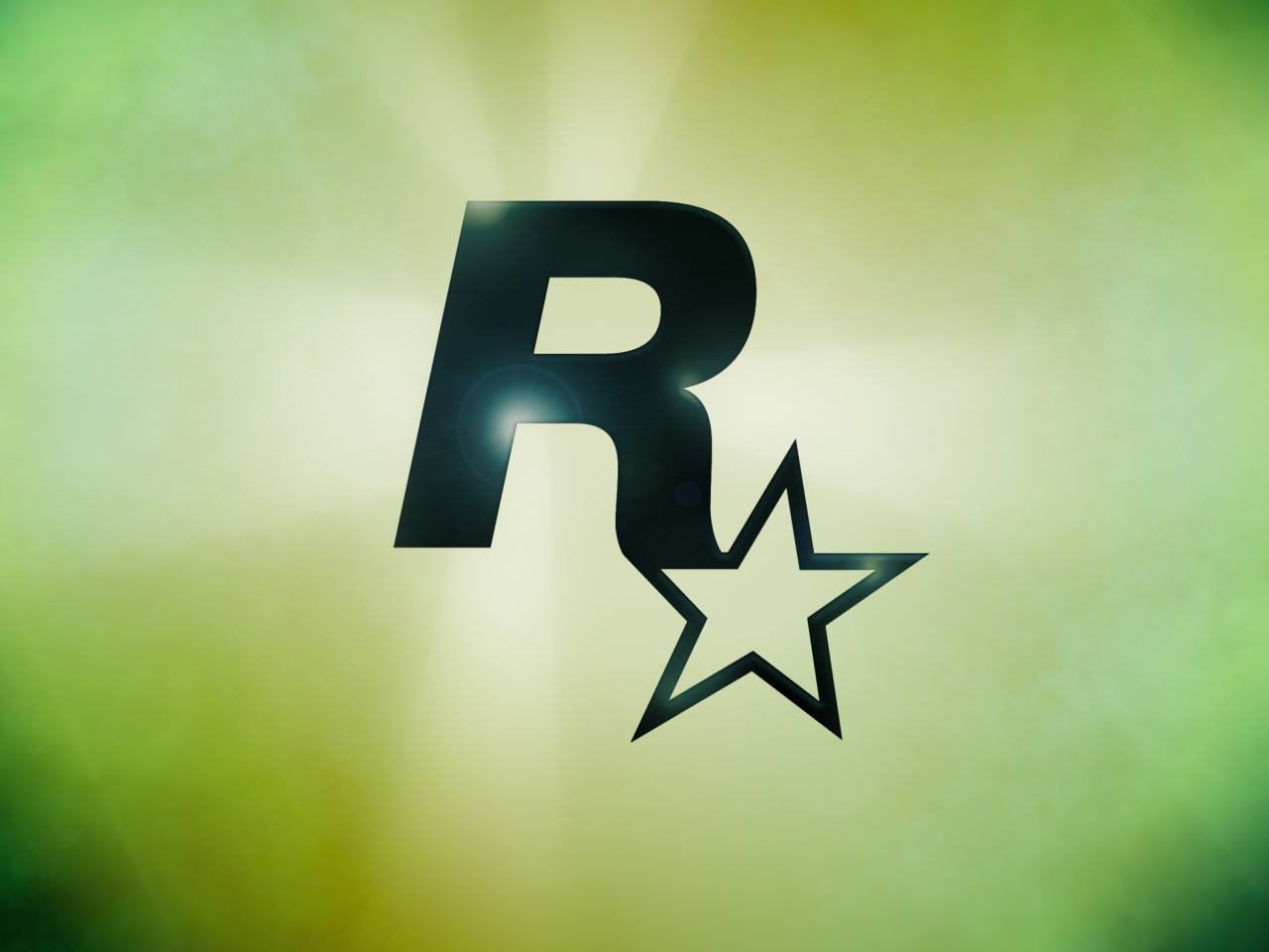 Fondo de pantalla Rockstar Games Logo 1280x960