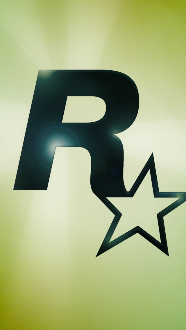 Das Rockstar Games Logo Wallpaper 640x1136